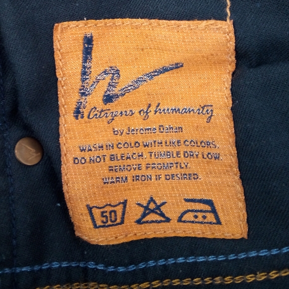 Citizens of Humanity Ingrid #002 Low Waist Flair Denim Jeans Early 2000's 27 - Picture 14 of 16